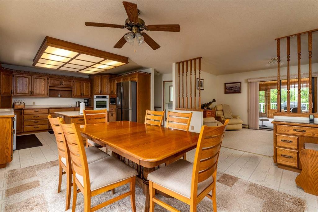 Ne 19-47-23-W3 Rm Eldon, Maidstone, SK - Indoor Photo Showing Dining Room
