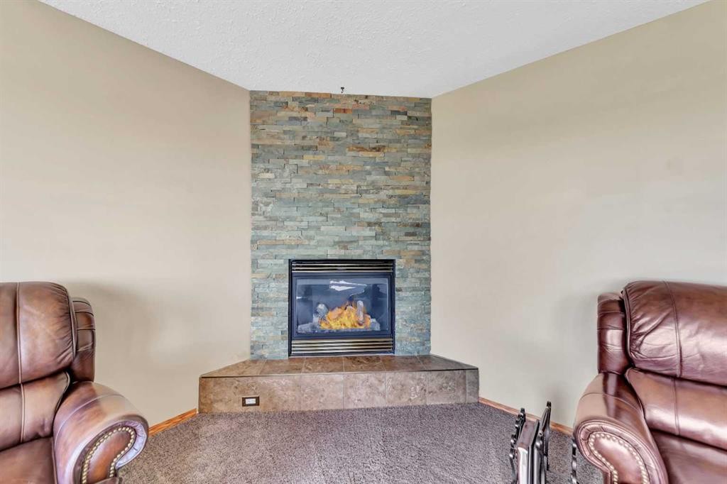 Rr 20 493063, Rural, AB - Indoor Photo Showing Living Room With Fireplace
