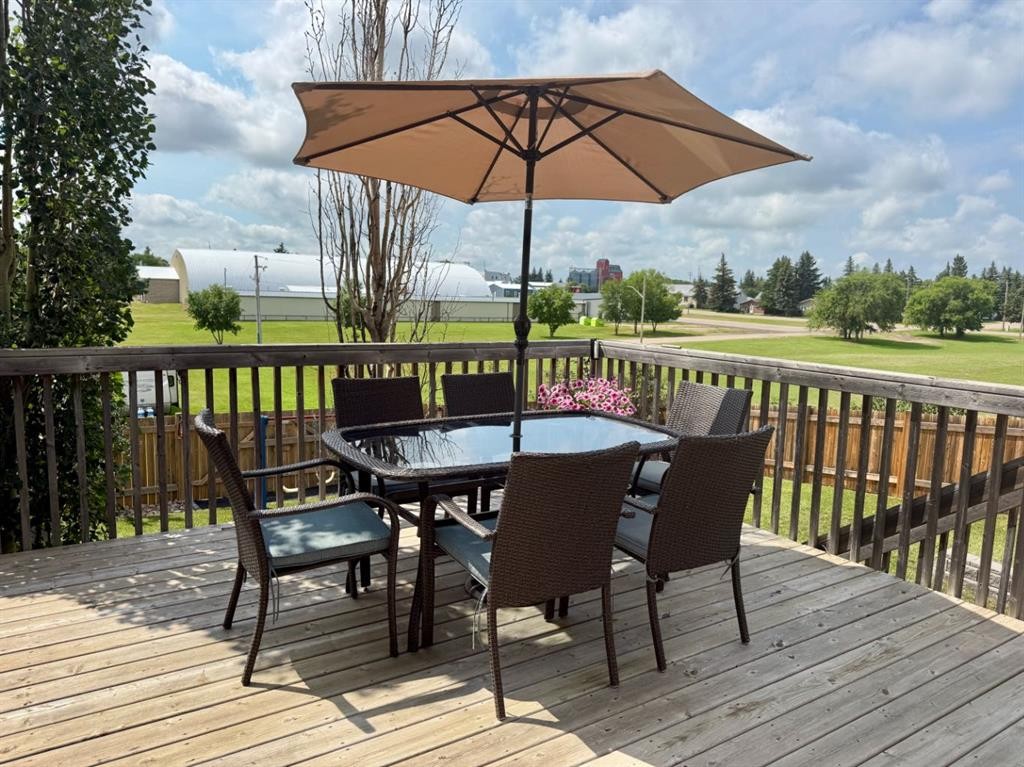 4905 5 Avenue, Chauvin, AB - Outdoor With Deck Patio Veranda With Exterior