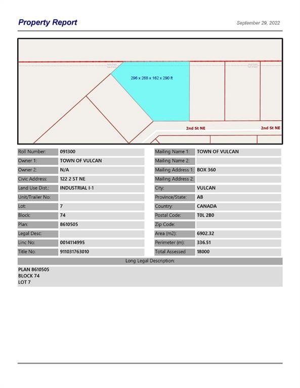 122 2 Street Ne, Vulcan, AB