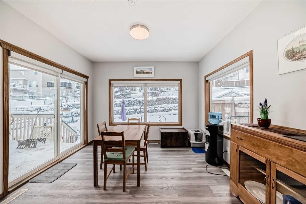 13 Bow Ridge Drive, Cochrane, AB - Indoor Photo Showing Dining Room