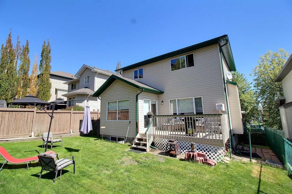 13 Bow Ridge Drive, Cochrane, AB - Outdoor With Deck Patio Veranda
