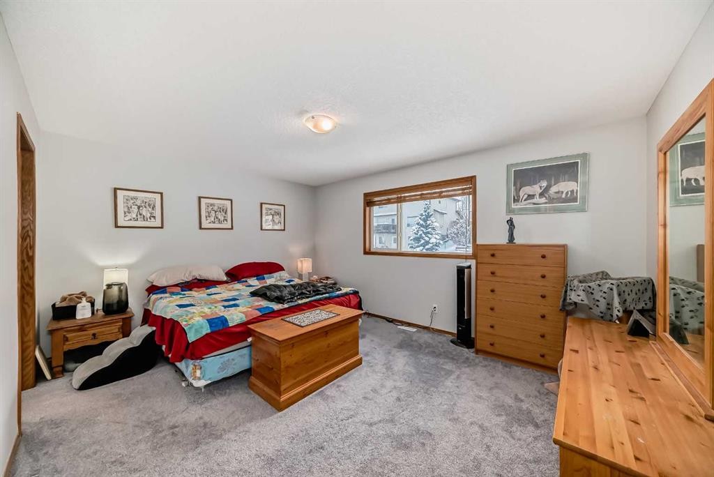 13 Bow Ridge Drive, Cochrane, AB - Indoor Photo Showing Bedroom