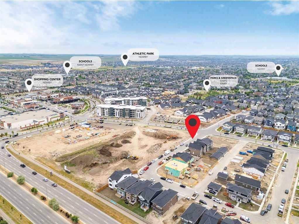 1029 Reynolds Crescent Sw, Airdrie, AB - Outdoor With View