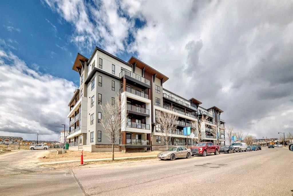 8202-1802 Mahogany Boulevard Se, Calgary, AB - Outdoor With Facade