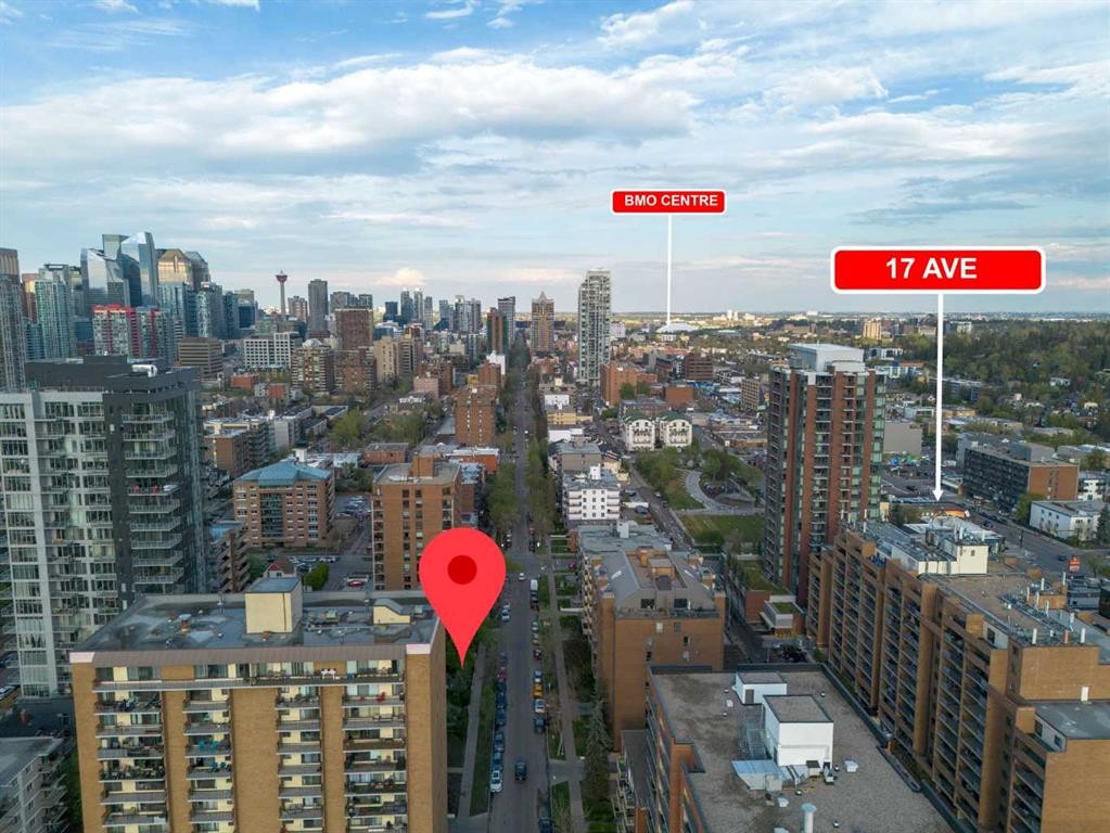 1316 15 Avenue Sw, Calgary, AB - Outdoor With View