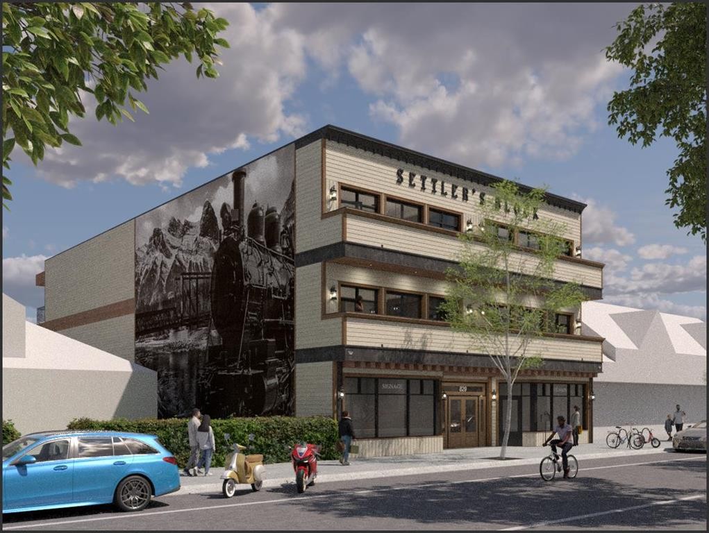 203-829 8Th Street, Canmore, AB - Outdoor