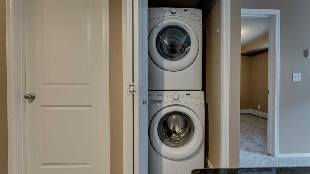 105-2715 12 Avenue Se, Calgary, AB - Indoor Photo Showing Laundry Room