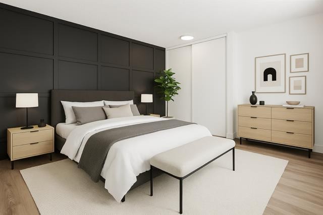 206-1414 5 Street Sw, Calgary, AB - Indoor Photo Showing Bedroom