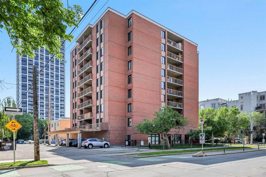 206-1414 5 Street Sw, Calgary, AB - Outdoor With Balcony With Facade