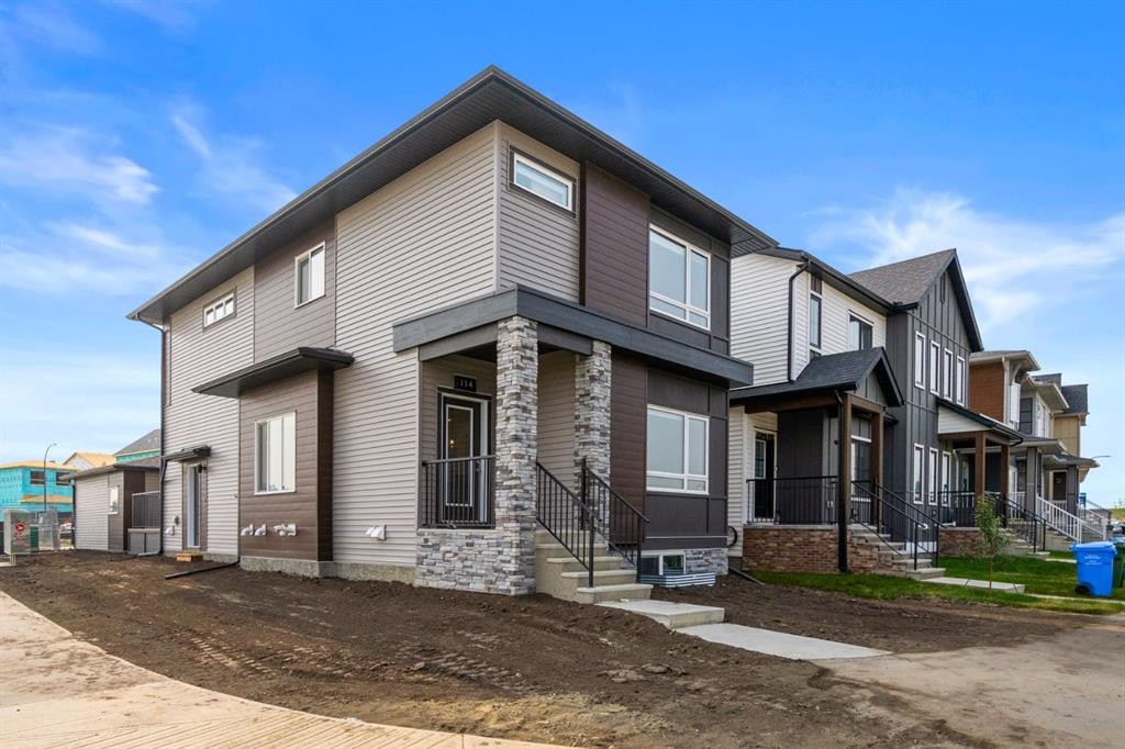 114 Lewiston Way Ne, Calgary, AB - Outdoor With Facade