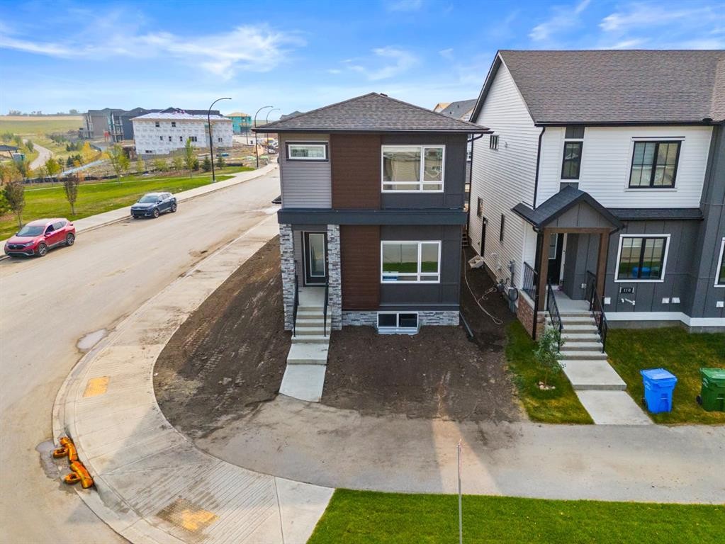 114 Lewiston Way Ne, Calgary, AB - Outdoor With Facade