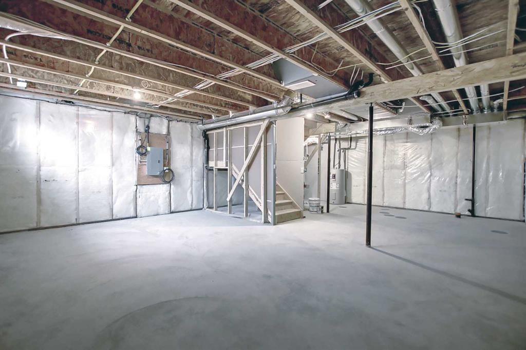 47 Agate Road, Cochrane, AB - Indoor Photo Showing Basement