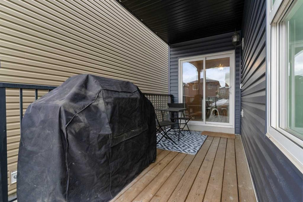 95 Evansborough Common Nw, Calgary, AB - Outdoor With Deck Patio Veranda With Exterior