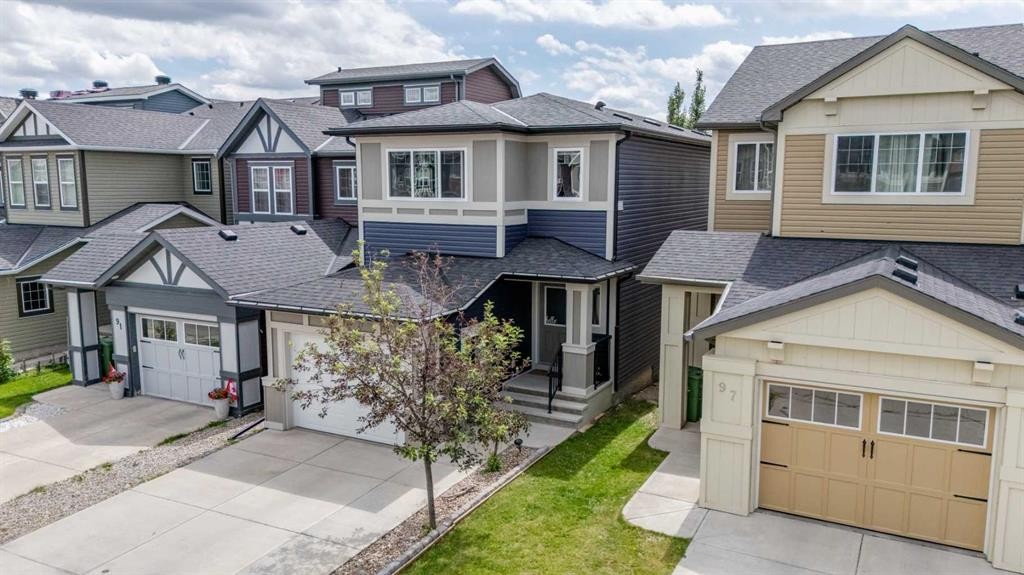 95 Evansborough Common Nw, Calgary, AB - Outdoor With Facade