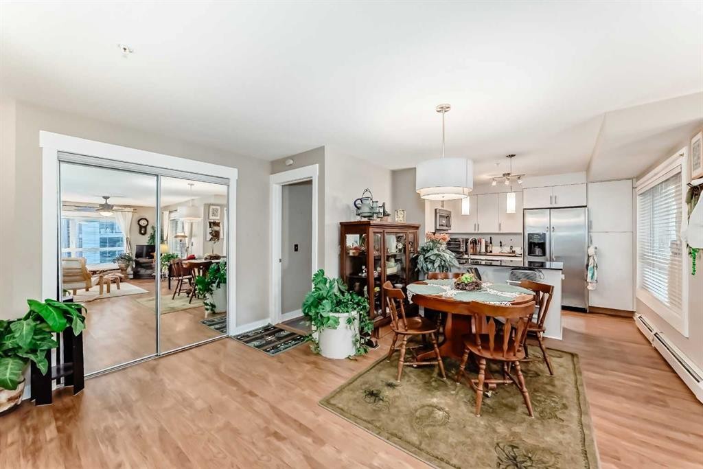 3302-240 Skyview Ranch Road Ne, Calgary, AB - Indoor Photo Showing Dining Room
