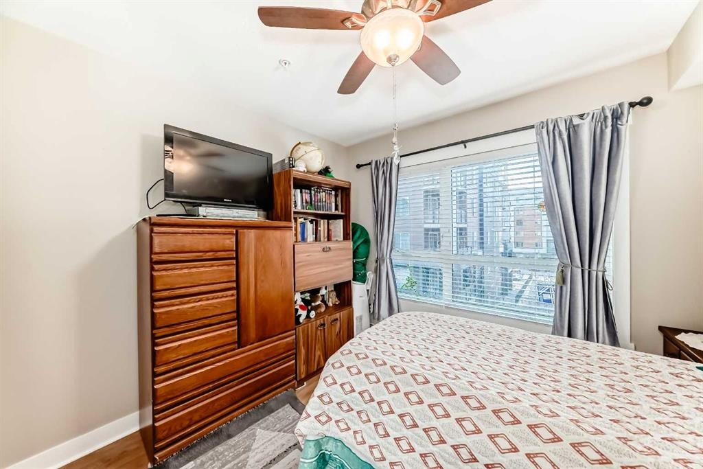 3302-240 Skyview Ranch Road Ne, Calgary, AB - Indoor Photo Showing Bedroom