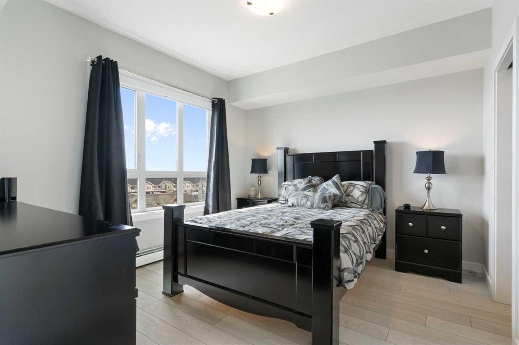 1603-60 Skyview Ranch Road Ne, Calgary, AB - Indoor Photo Showing Bedroom