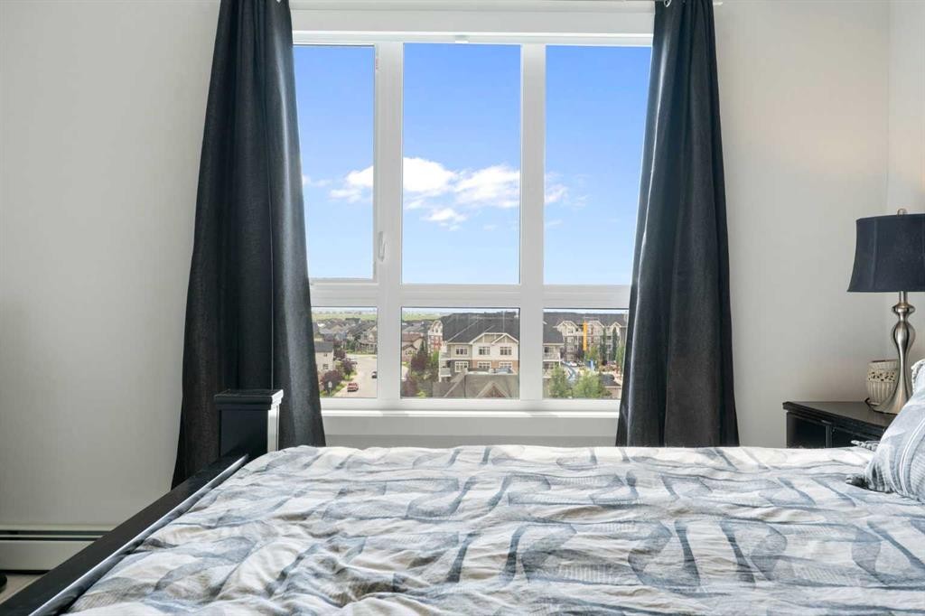 1603-60 Skyview Ranch Road Ne, Calgary, AB - Indoor Photo Showing Bedroom