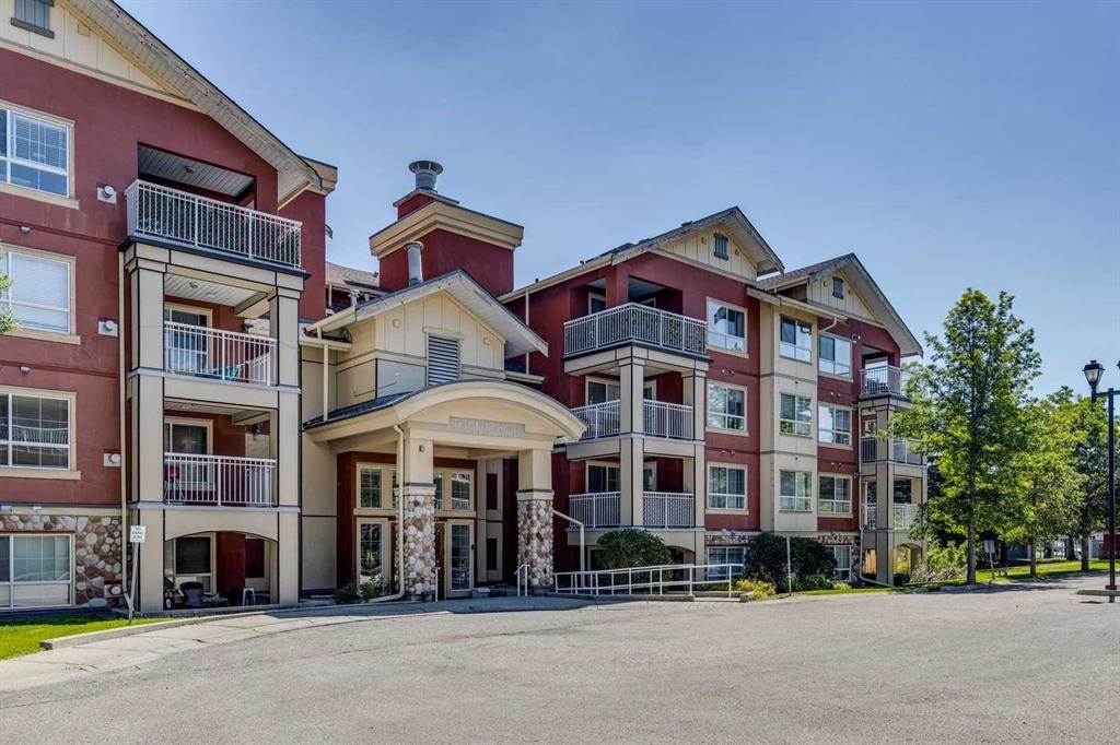 329-22 Richard Place Sw, Calgary, AB - Outdoor With Balcony With Facade