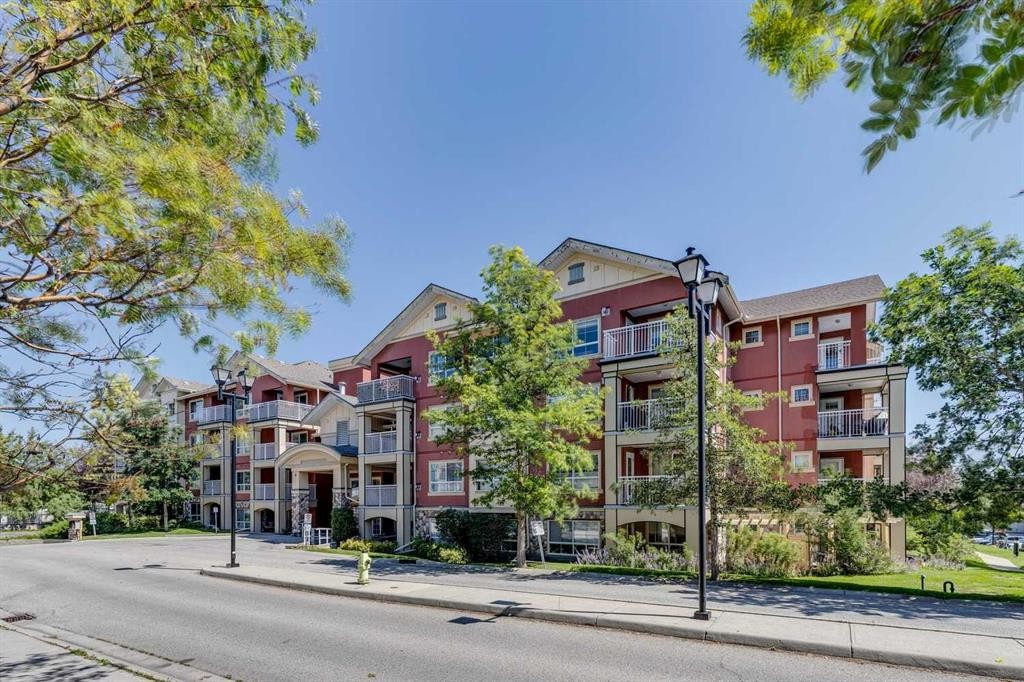 329-22 Richard Place Sw, Calgary, AB - Outdoor With Balcony With Facade