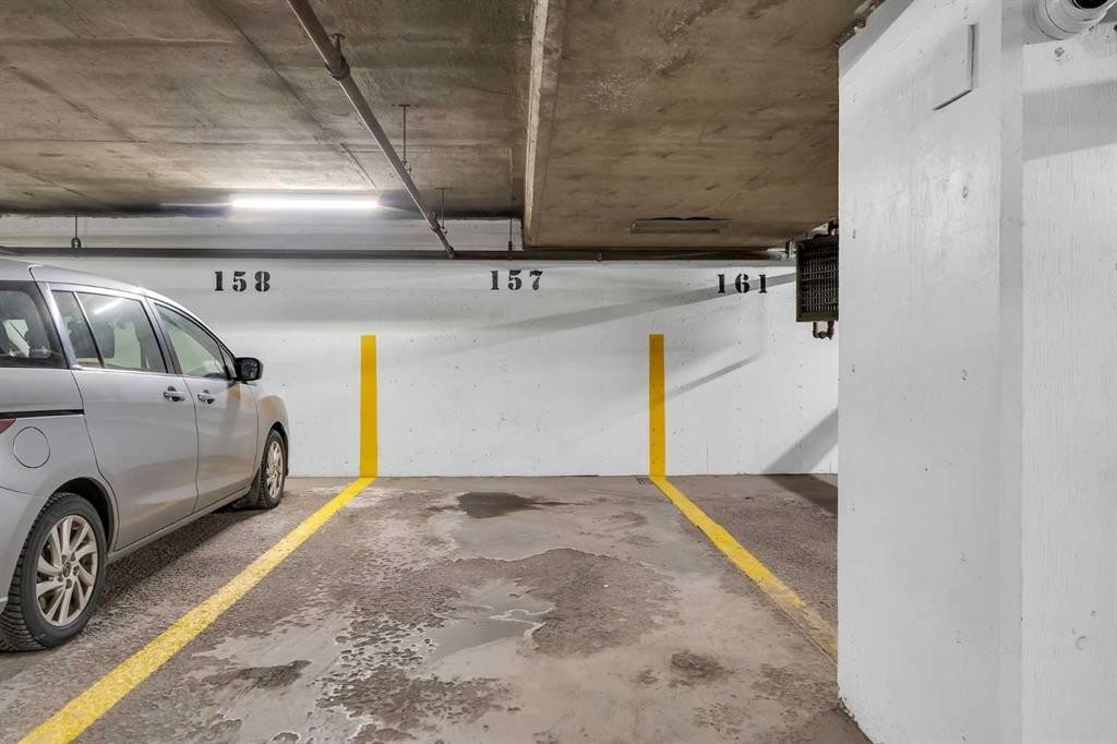 315-335 Garry Crescent Ne, Calgary, AB - Indoor Photo Showing Garage