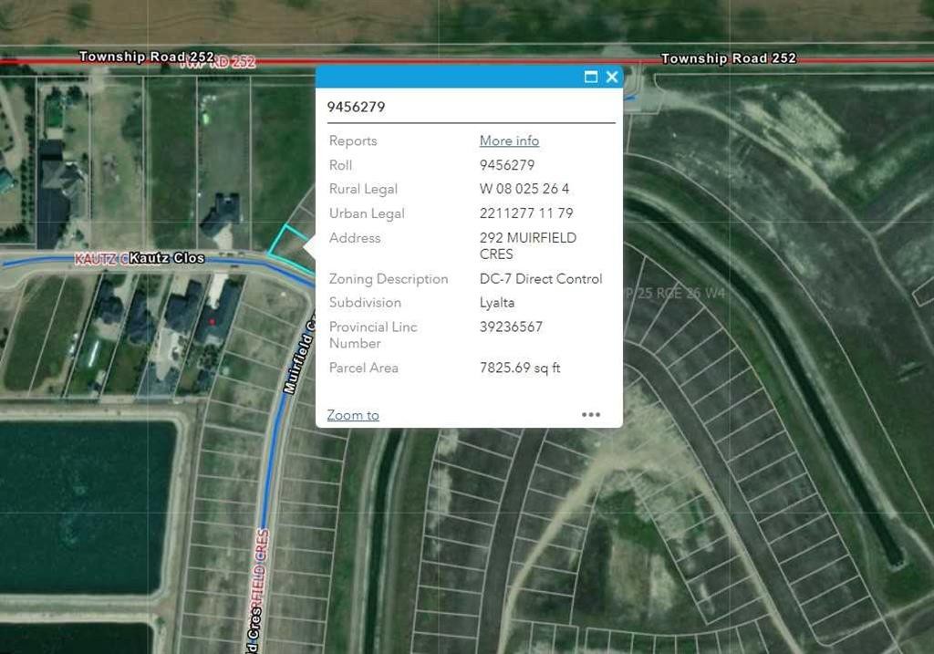 292 Muirfield Crescent, Lyalta, AB