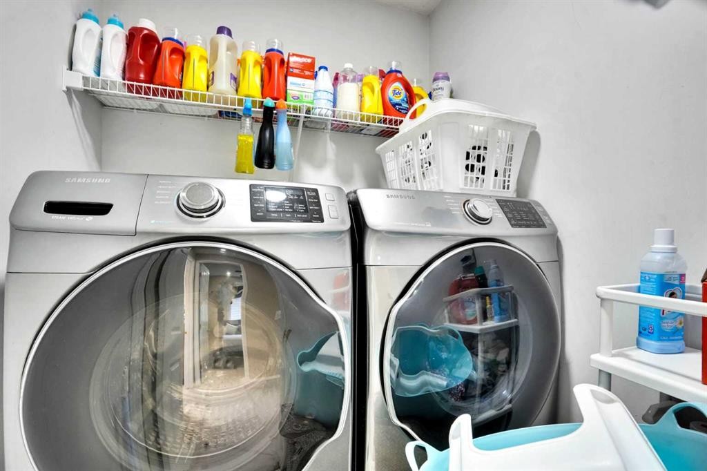 140 Saddlehorn Crescent Ne, Calgary, AB - Indoor Photo Showing Laundry Room