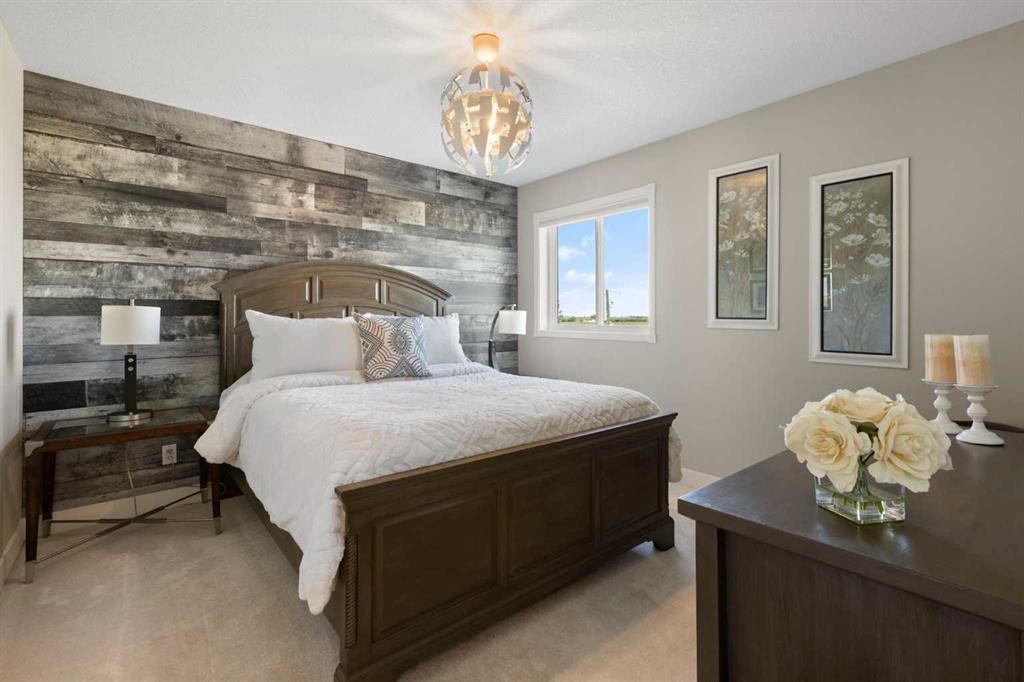 250257 271 Range Road, Rural Rocky View County, AB - Indoor Photo Showing Bedroom