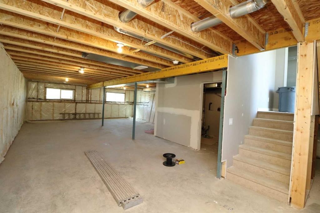 443 Henricks Drive, Irricana, AB - Indoor Photo Showing Basement