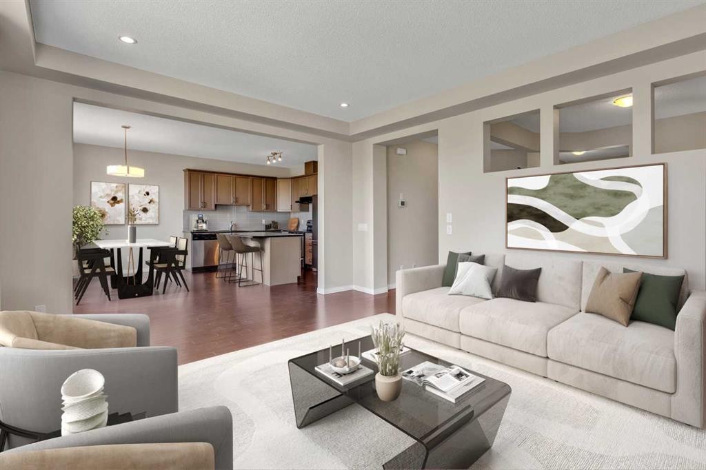 223 Cityscape Gardens Ne, Calgary, AB - Indoor Photo Showing Living Room