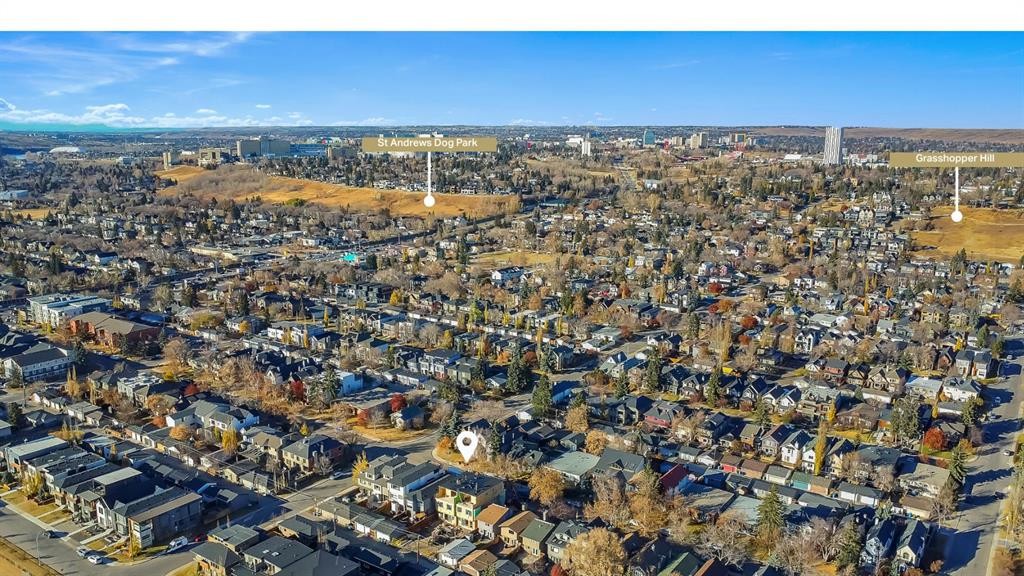 2231 2 Avenue Nw, Calgary, AB - Outdoor With View