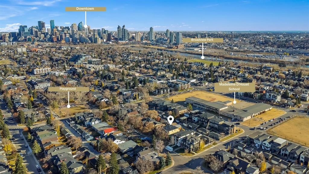 2231 2 Avenue Nw, Calgary, AB - Outdoor With View