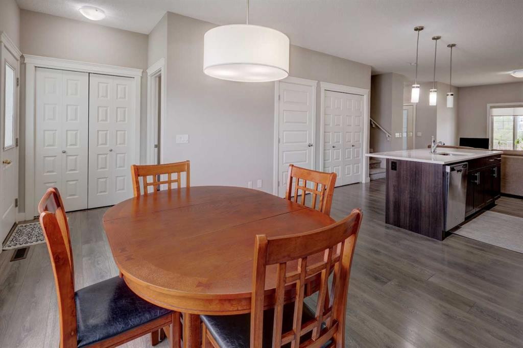 52 Red Embers Manor Ne, Calgary, AB - Indoor Photo Showing Dining Room