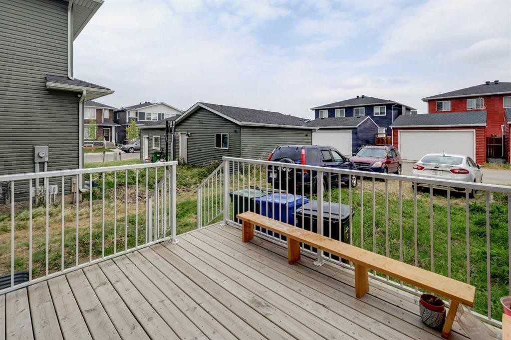 52 Red Embers Manor Ne, Calgary, AB - Outdoor With Deck Patio Veranda With Exterior
