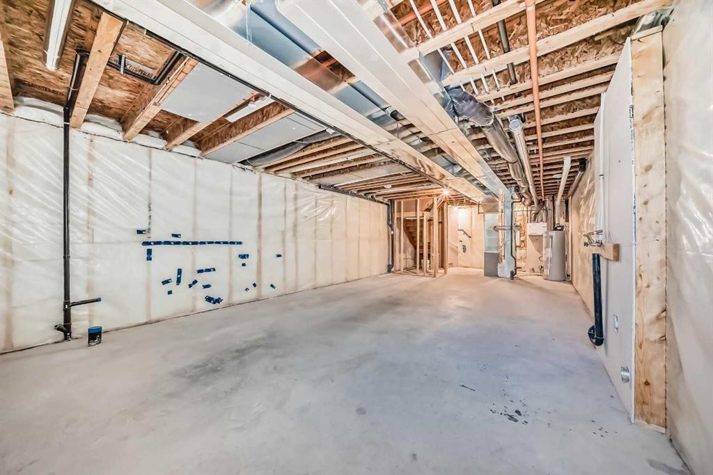 272 Livingston View Nw, Calgary, AB - Indoor Photo Showing Basement