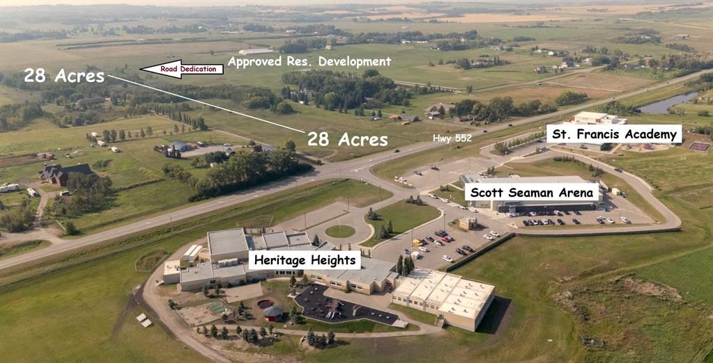 28 Acres Highway 552 East, Rural Foothills County, AB