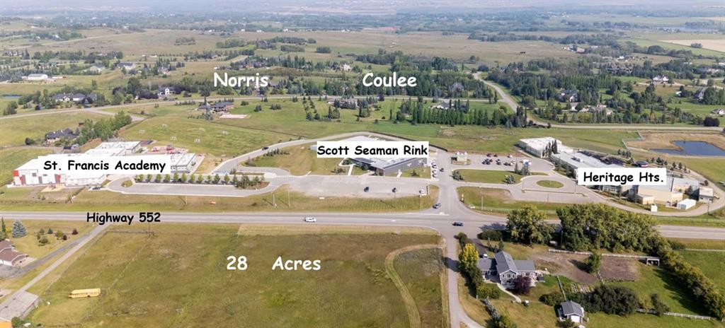 28 Acres Highway 552 East, Rural Foothills County, AB
