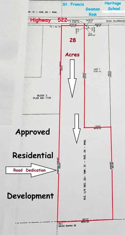28 Acres Highway 552 East, Rural Foothills County, AB