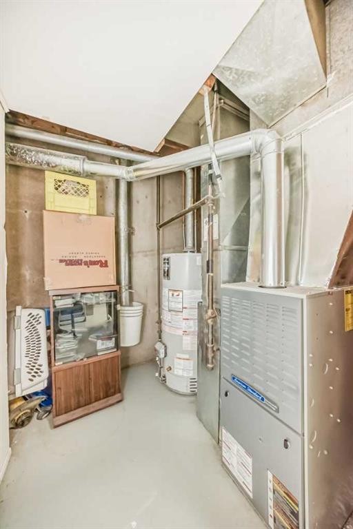 554 Whitehill Place Ne, Calgary, AB - Indoor Photo Showing Basement