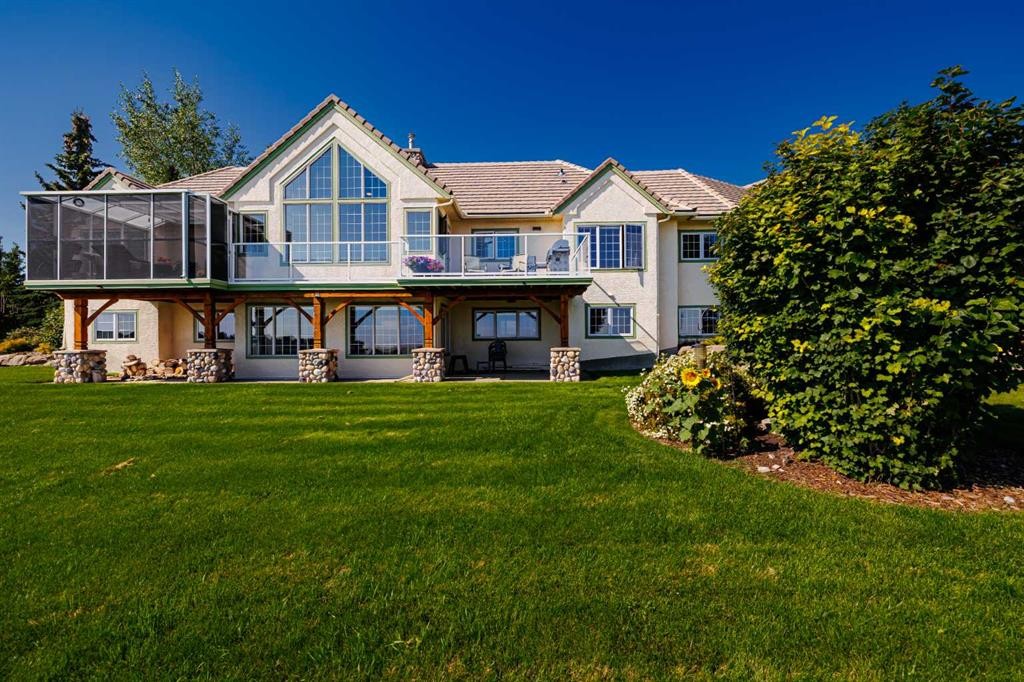 98 Equestrian Drive, Rural Rocky View County, AB - Outdoor With Facade
