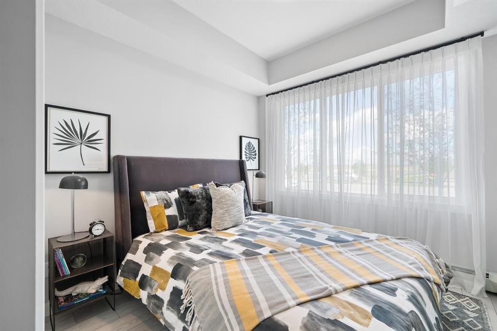 2307-395 Skyview Parkway Ne, Calgary, AB - Indoor Photo Showing Bedroom