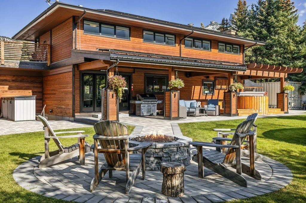 115 Spray Avenue, Banff, AB - Outdoor With Deck Patio Veranda