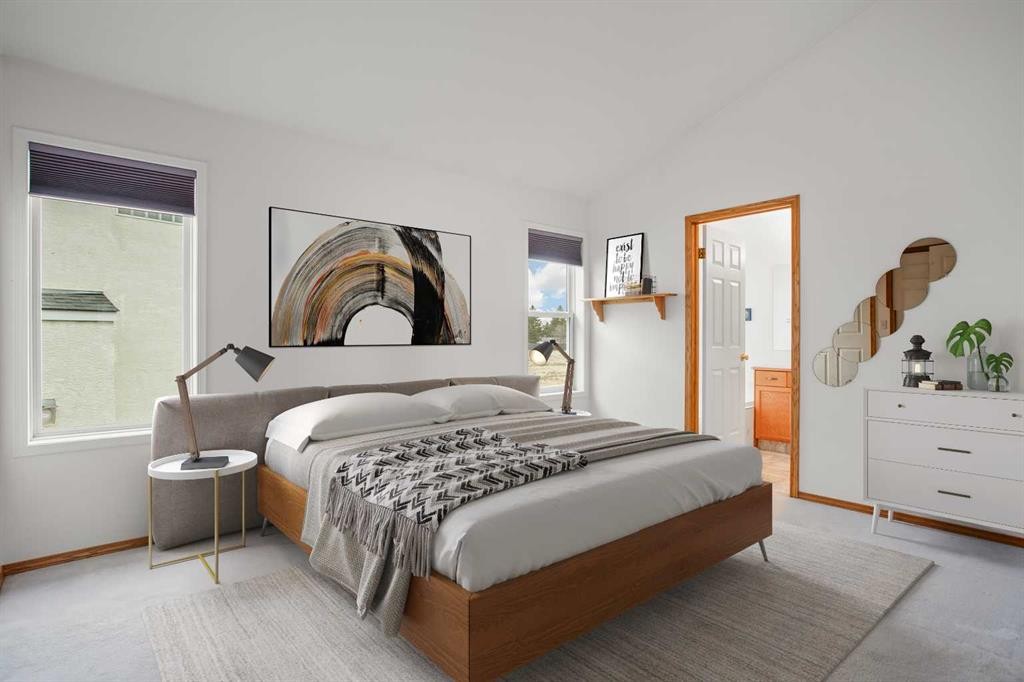 70 Anaheim Green Ne, Calgary, AB - Indoor Photo Showing Bedroom