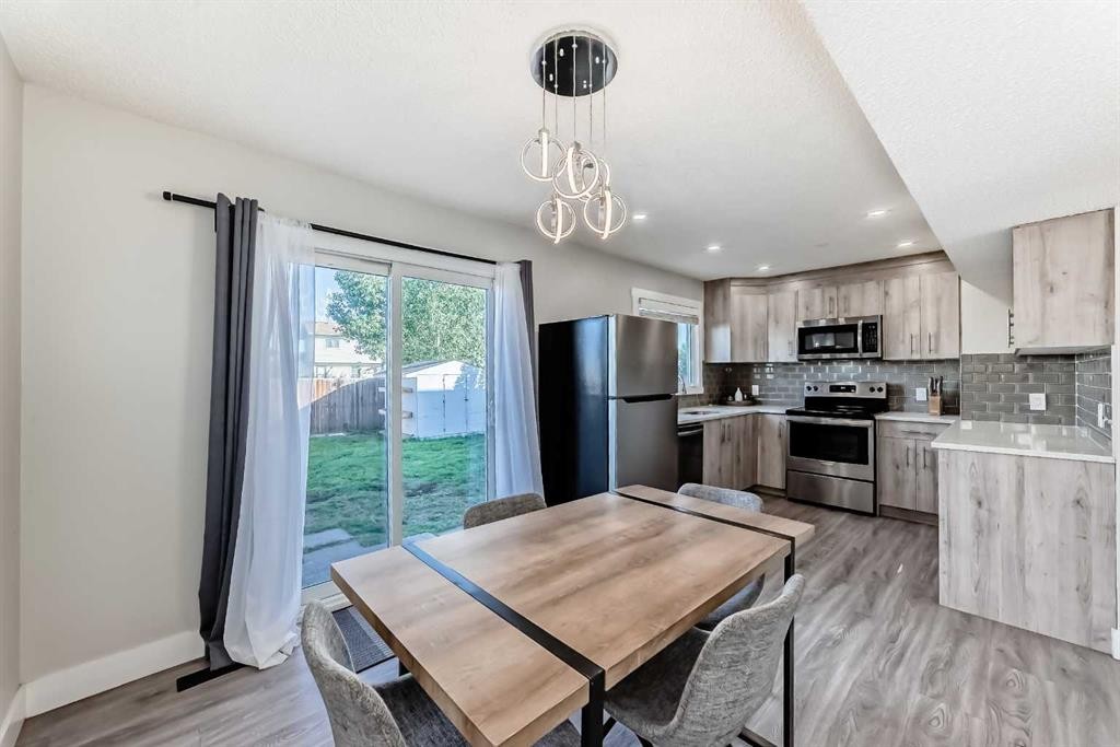 3920 44 Avenue Ne, Calgary, AB - Indoor Photo Showing Kitchen With Stainless Steel Kitchen
