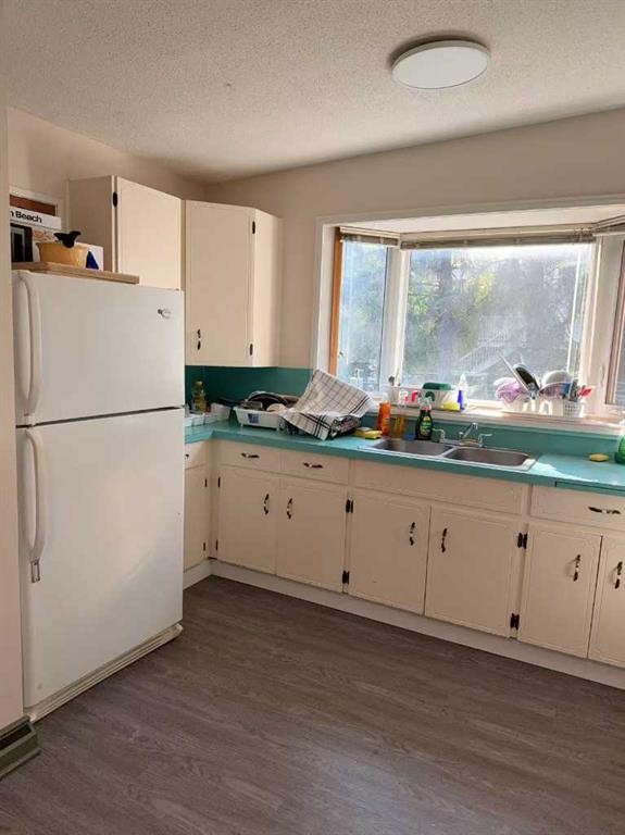 3727 Valdes Place Nw, Calgary, AB - Indoor Photo Showing Kitchen With Double Sink