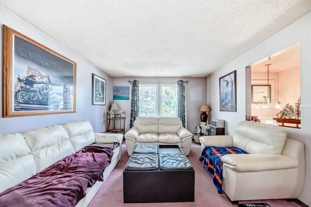 52 Castlebrook Rise Ne, Calgary, AB - Indoor Photo Showing Living Room