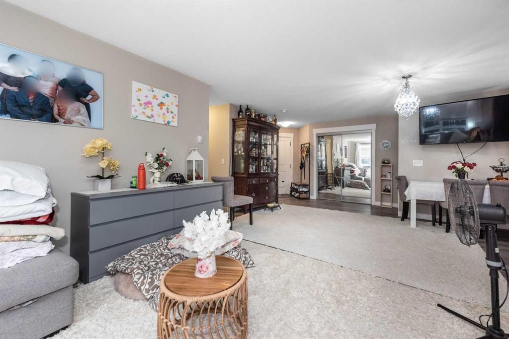 3102-240 Skyview Ranch Road Ne, Calgary, AB - Indoor Photo Showing Living Room