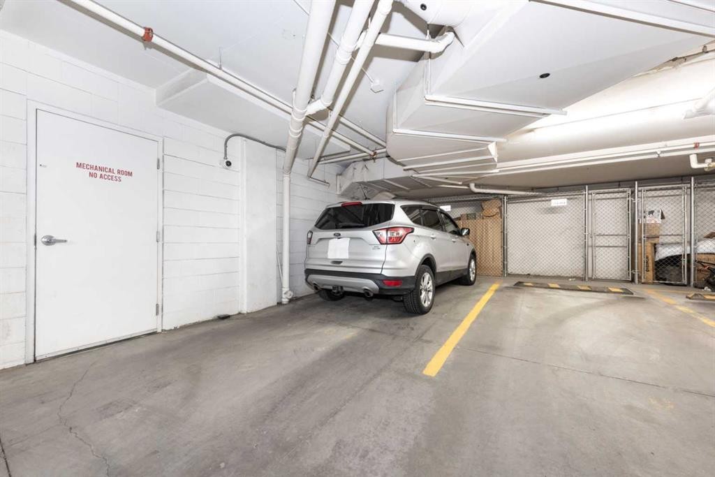 3102-240 Skyview Ranch Road Ne, Calgary, AB - Indoor Photo Showing Garage
