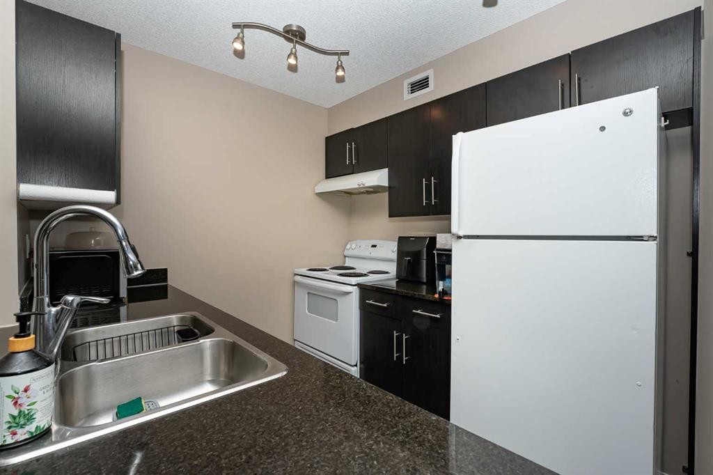 223-355 Taralake Way Ne, Calgary, AB - Indoor Photo Showing Kitchen With Double Sink